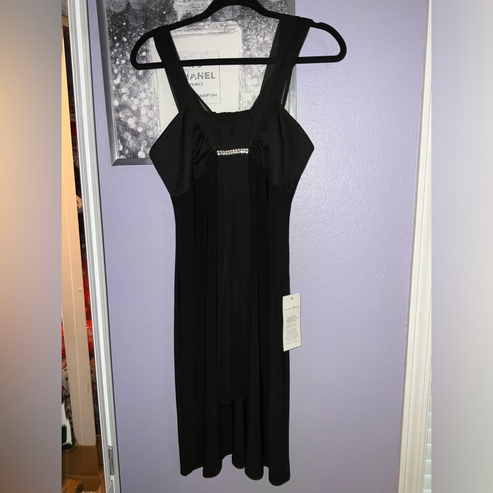 FASHION BUG NWT PULL OVER BLACK DRESS
